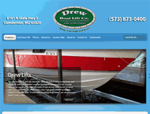 Tablet Screenshot of drewlift.com